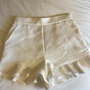 Gianni Bini - peplum shorts